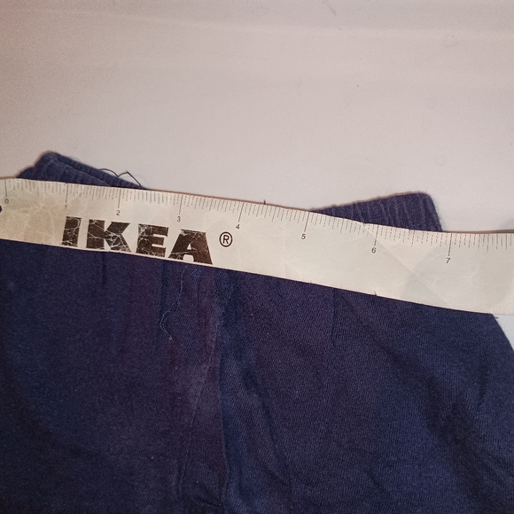 3/$10 🌟 Boys Medium Dark Blue Say It With Love Sweat Shorts Pants - Picture 7 of 9